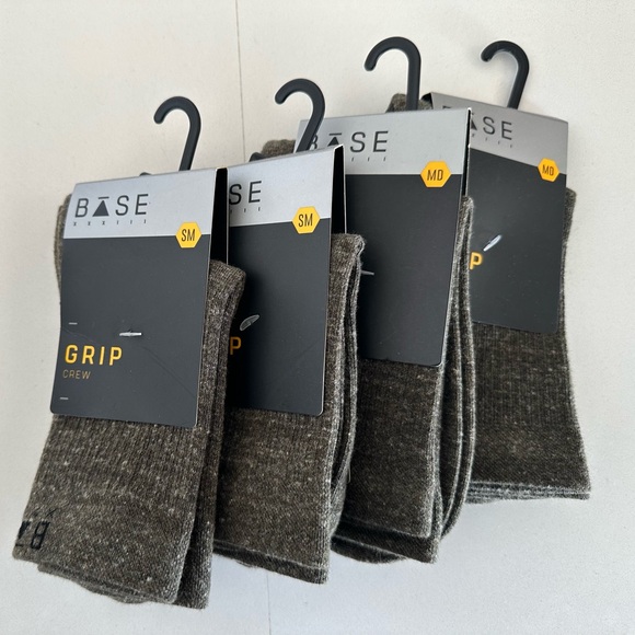 Women's Grip Socks - Brown and Purple - Picture 9 of 10